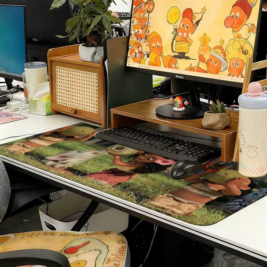 Moetch Gaming Mousepad Moana Sakura Anime Design, Mehrfarbig - Bild 3