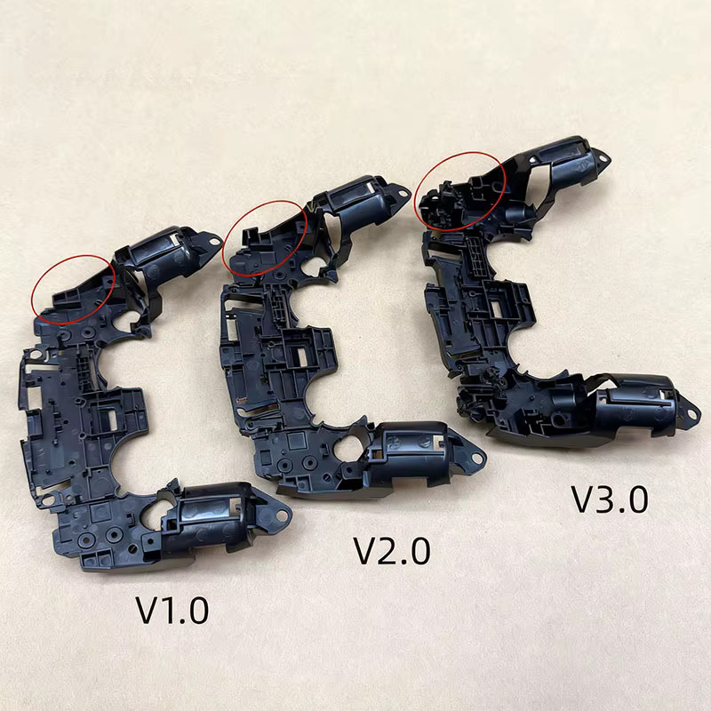 YuXi Ersatz Mittlerer Rahmen Halterung für PS5 Controller BDM-010 020 030 040 050 in Schwarz - Bild 2