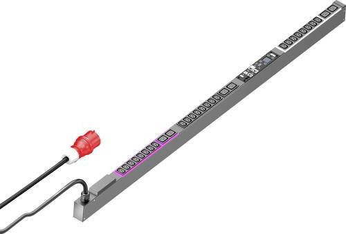 Rittal Rack-Stromverteilung DK 7979.436 in Grau mit IEC 60/320 C13 und C19 sowie Ethernet/LAN - Bild 1