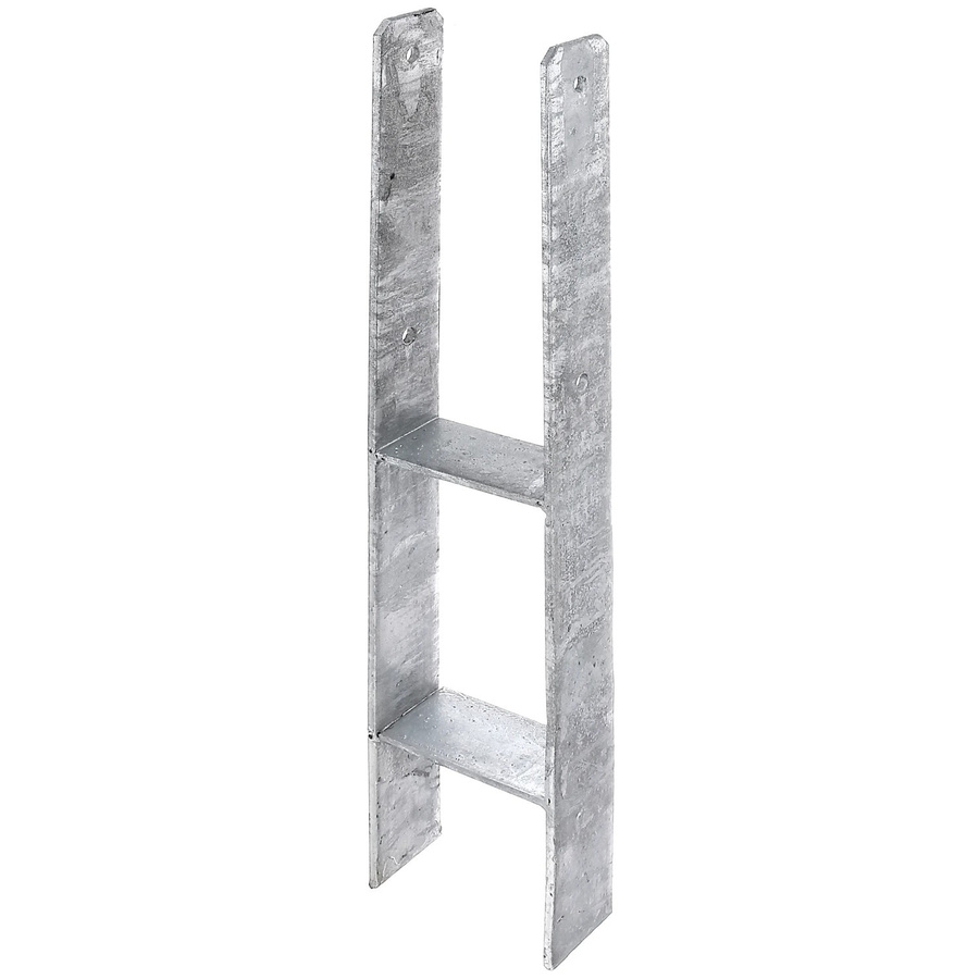 GAH Alberts H-Pfostenträger aus Stahl, feuerverzinkt, B/T/H: 11,1 x 30,0 x 60,0 cm - Bild 2