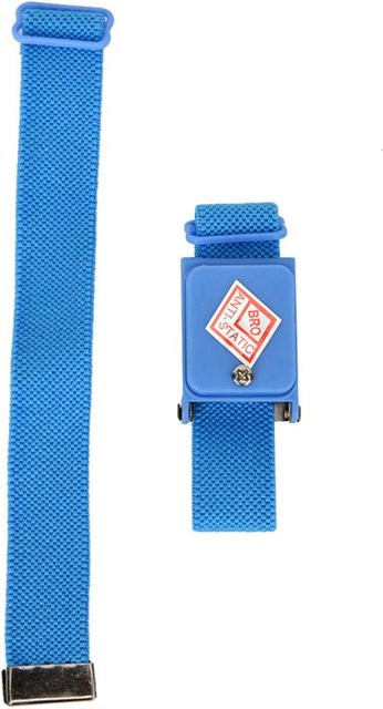 TOMTOP JMS Kabelloses Antistatik-Armband zur ESD-Entladung in Blau - Bild 1