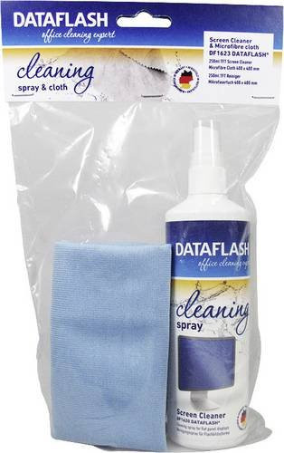 DataFlash TFT und LCD Bildschirmreiniger mit Reinigungstuch, 250 ml - Bild 1