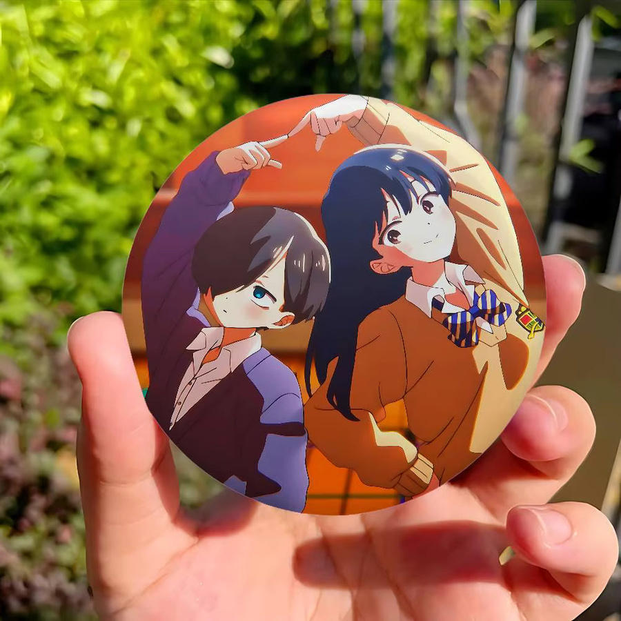 Brosche Die Gefahren in meinem Herzen Anime, Unisex - Bild 4