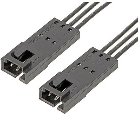 Molex Stiftgehäuse-Kabel 216272-1032 in Schwarz - Bild 1