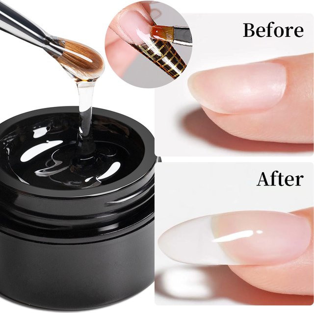 AWStorG Nagelverlängerungsgel, Transparent, 15 ml - Bild 1