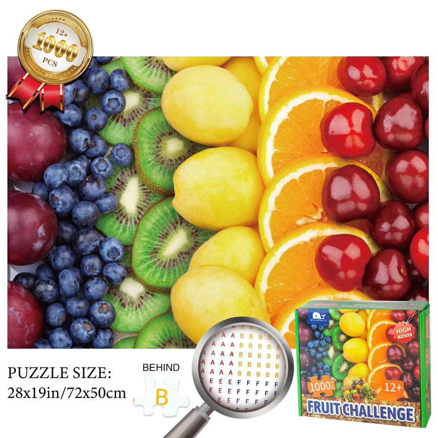 MaxRenard Obst Ölgemälde, Puzzle, 1000 Teile - Bild 3
