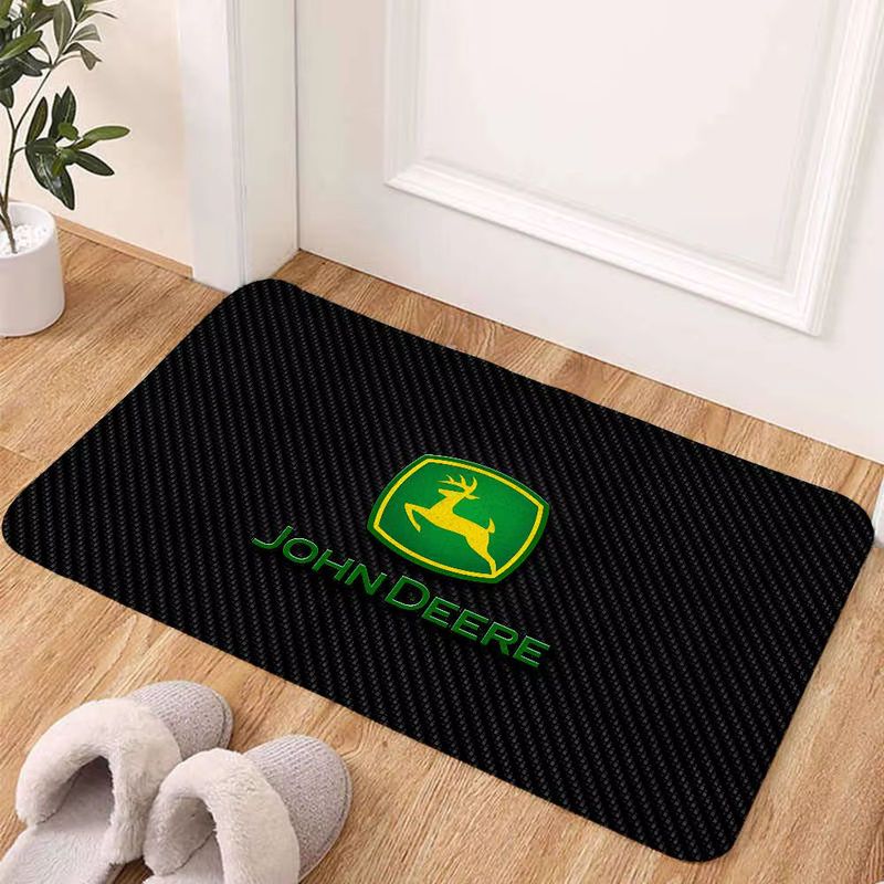 Kayou Anti-Rutsch Fußmatte mit J-John-Logo in Schwarz für Wohnzimmer und Eingangsbereich - Bild 5