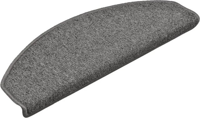 vidaXL Treppenmatten 15 Stück, Dunkelgrau, selbstklebend und rutschfest, B/T/H: 65 x 24 x 4 cm - Bild 1
