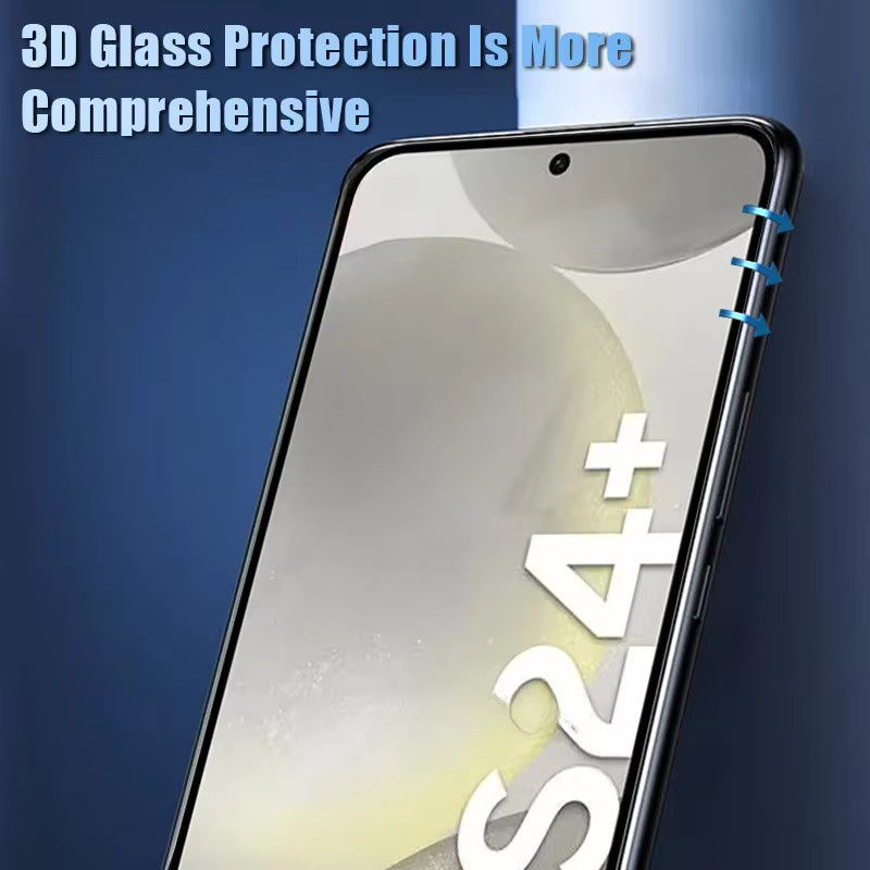 3 Stück HD Panzerglas Displayschutzfolie für Samsung Galaxy S26 S25 S24 S23 S22 S21 Plus sowie Samsung Note 20 Ultra 10 9 8 in Transparent - Bild 2