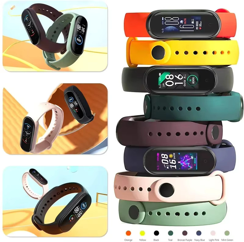 Xiaomi Uhrenarmband Silikon, Unisex, Multicolor - Bild 4