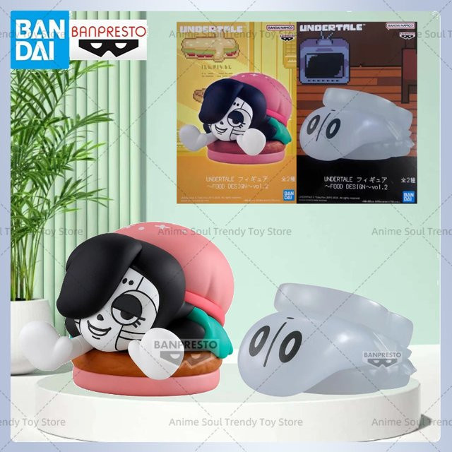 Bandai Undertale Food Design Vol.2 A.Mettaton & B.Napstablook, Sammlungsmodell, Set / Bundle - Bild 1