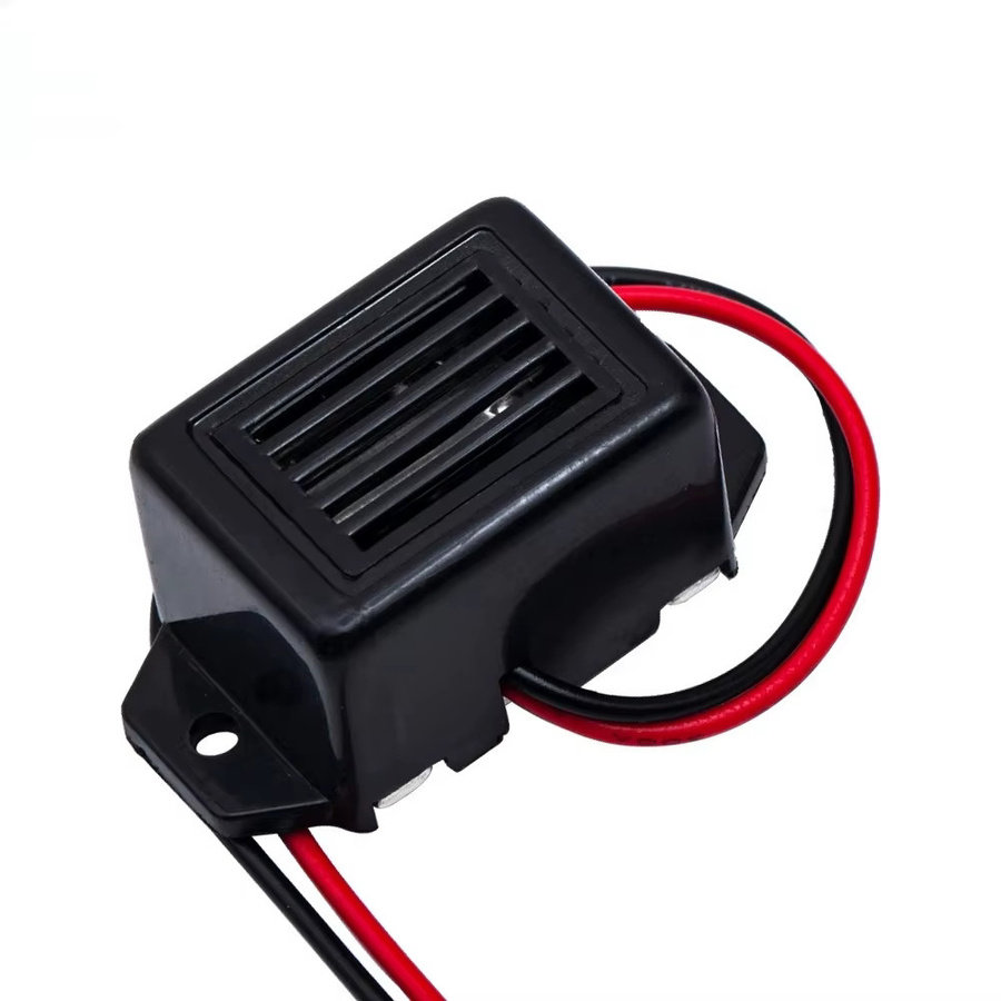 wishiot Alarmsummer DC 12V 85dB Mini elektronischer mechanischer aktiver Summer mit Konstantton - Bild 4