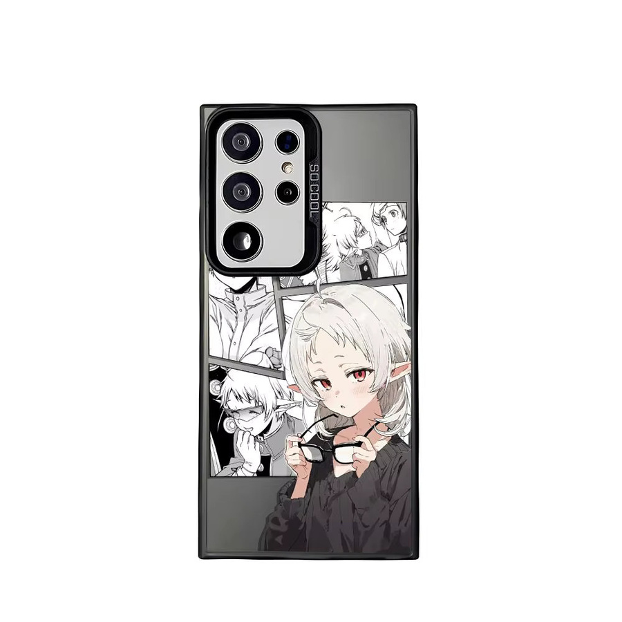 Mushoku Tensei Jobless Silikon Handyhülle für Samsung Galaxy S25 S24 S23 S22 S21 S20 Ultra in Silber - Bild 5