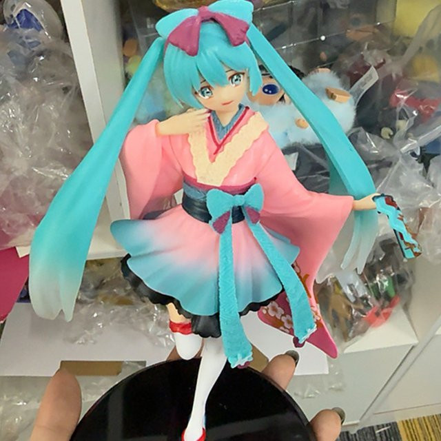 Bandai Hatsune Miku Noodle Stopper Blumenfee Anemonen-Figur, 20cm - Bild 1