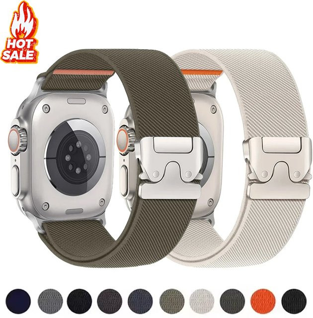 NEY Uhrenarmband Nylon, Schwarz, Unisex - Bild 1