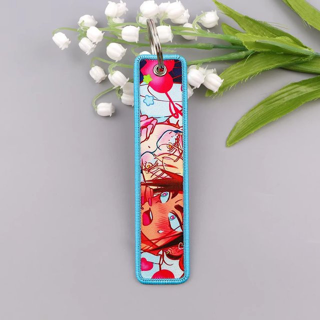 YiYuYiHua Schlüsselanhänger, Stickerei, Bunt, Unisex - Bild 1