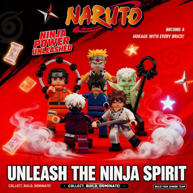 Bandai Naruto Mini-Blöcke Figuren, Sammlerstücke - Bild 1