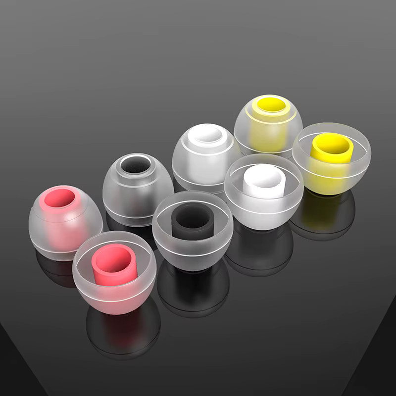 KBEAR 07 Silikon Upgrade In-Ear Kopfhörer Eartips zur Lärmisolierung in den Größen S, M und L, Multicolour - Bild 4