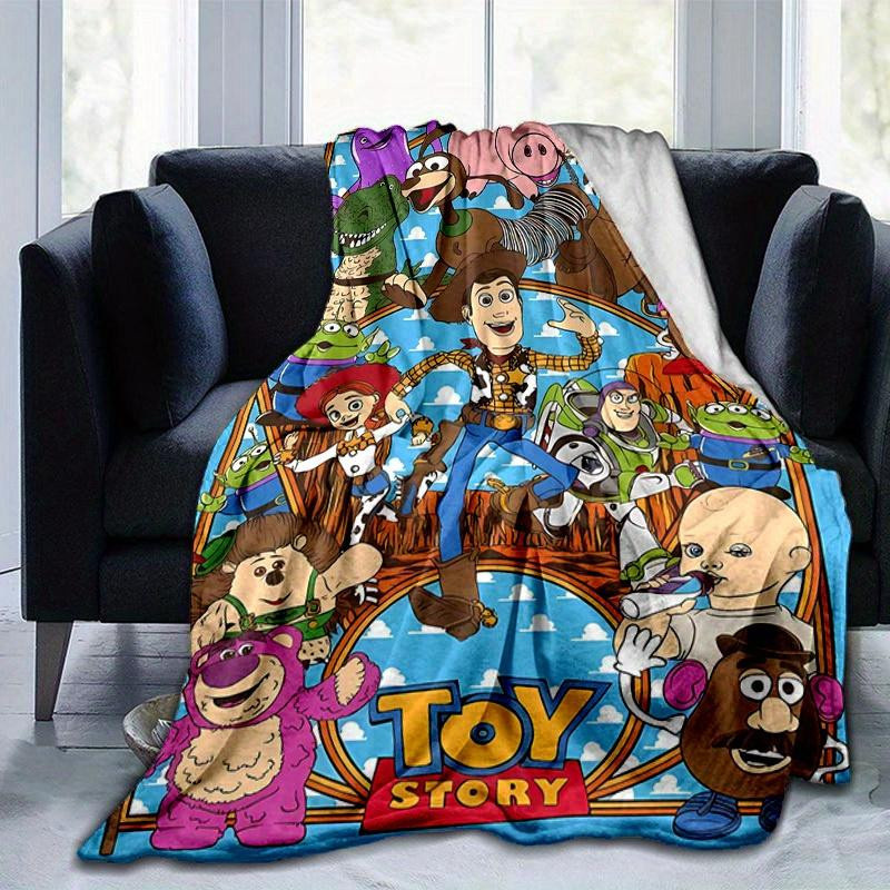 Toy Story Flanell-Decke von Yun Heng Three, Mehrfarbig, B/H: 80 x 120 cm - Bild 3