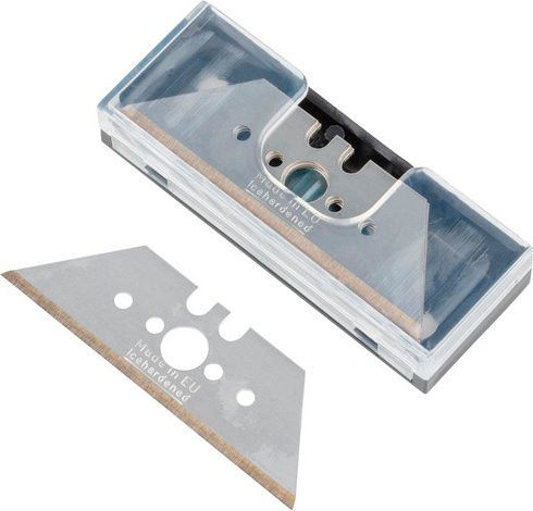 Wolfcraft Trapezklingen 4173000 aus gehärtetem Edelstahl in Silber - Bild 1