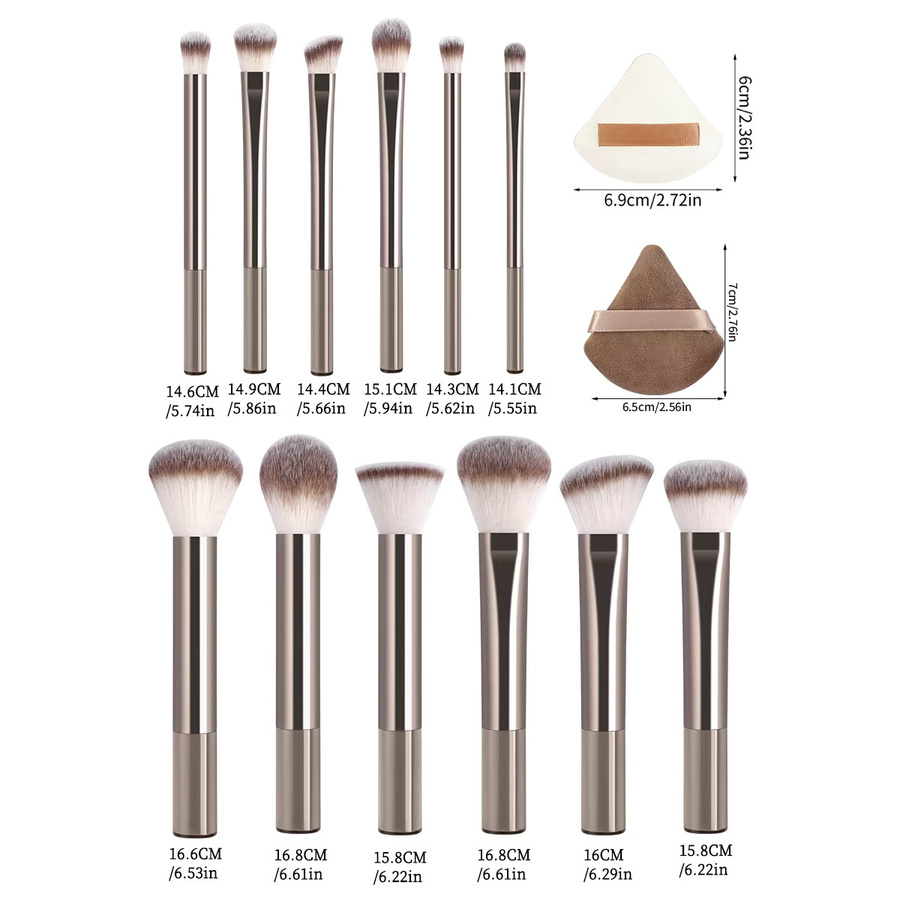 MAANGE Make-up-Tool-Set, 15-teilig, Unisex - Bild 2