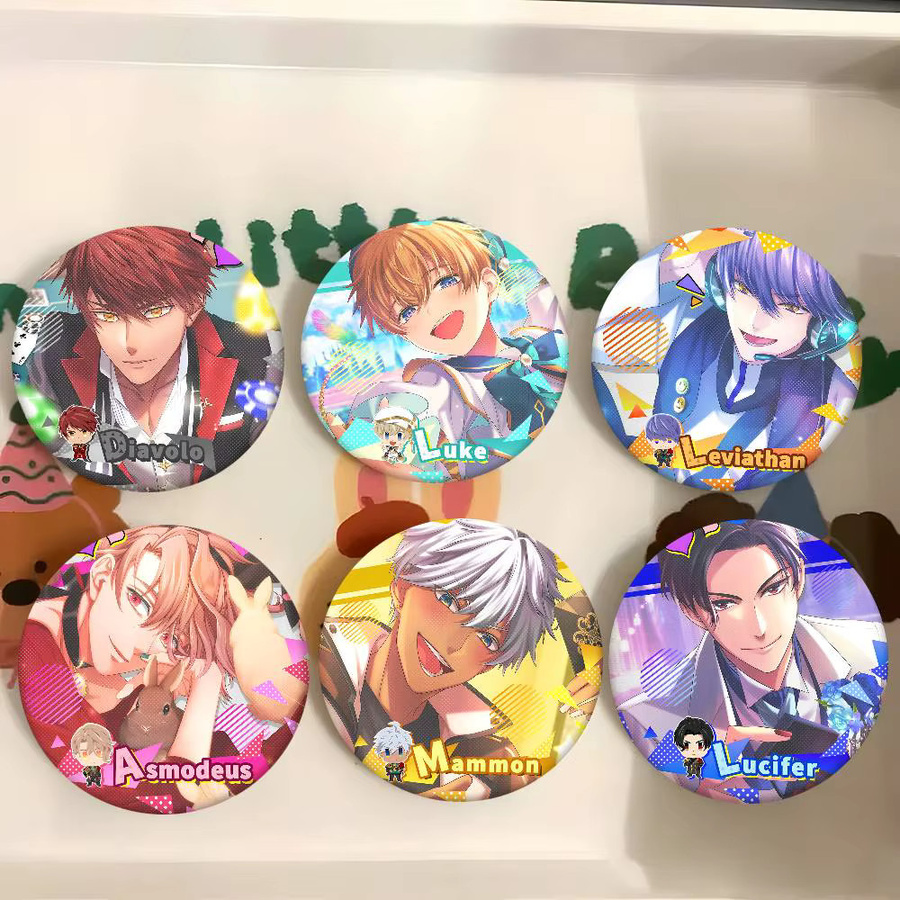 Brosche Anime Obey Me, Unisex - Bild 3