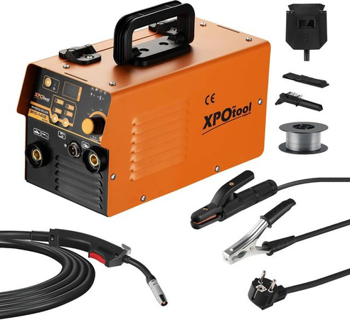 Xpotool Digitales IGBT Inverter Schweißgerät MMA 30-120A 220V in Gelb-Orange
