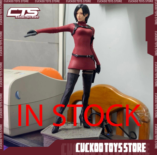 Bandai Resident Evil Ada Wong, Actionfigur, Rotes Kleid Version, 1/6 Maßstab - Bild 1