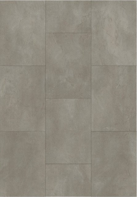 Decoflooring Vinylboden Pula NK31 in Grau mit Stein-Optik und Klicksystem, Stärke: 3,5 mm - Bild 1