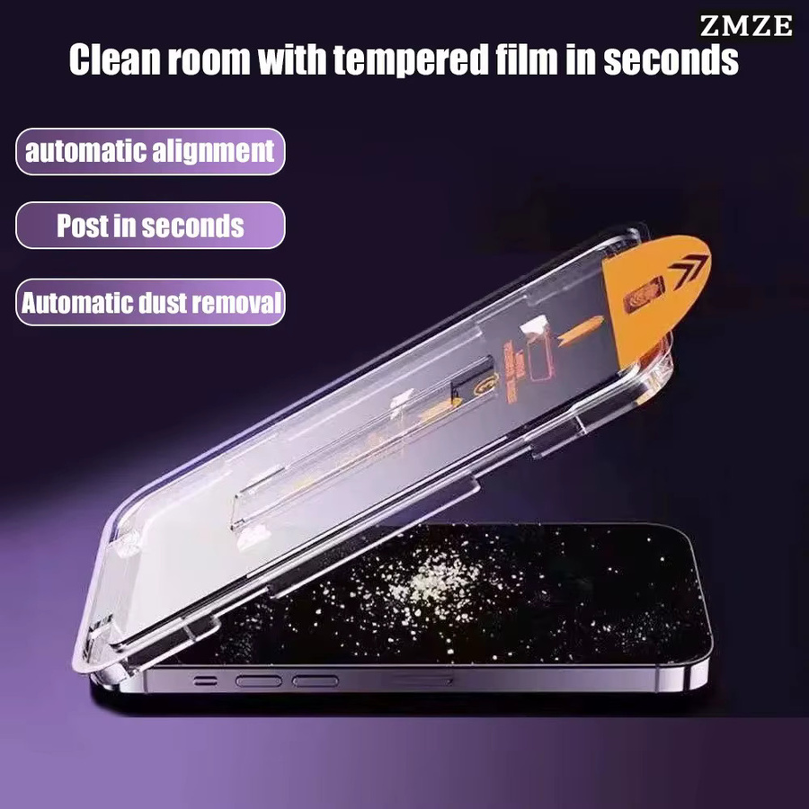 3-teiliges Set Privacy Panzerglas für Xiaomi Redmi Note 15 14 13 Serie mit staubfreier Installation, Anti-Spy und Anti-Kratz Schutz, Transparent - Bild 2