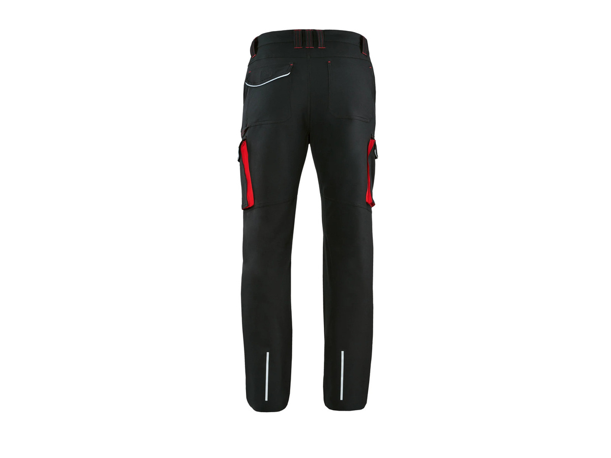 Parkside Herren Arbeitsbundhose in Schwarz und Grau mit reflektierenden Elementen aus Polyester - Bild 2