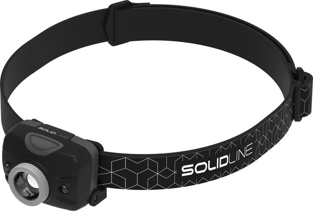 Solidline LED-Stirnlampe SH2 in Schwarz - Bild 1