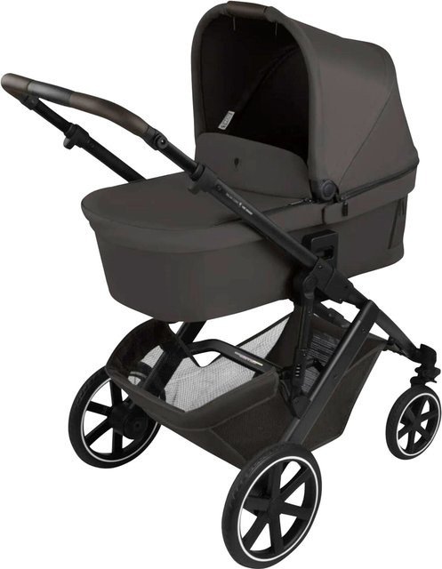 ABC Design Kombikinderwagen Salsa Core Trio-Set inkl. Babyschale Calla in Grau mit Aluminiumgestell und Federung - Bild 1
