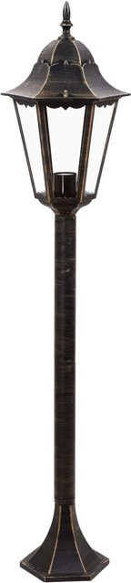 DELUKE Wegeleuchte ANNA Außenlaterne aus Aluminium und Glas in Bronze, H x B x T: 122 x 23,5 x 23,5 cm - Bild 1