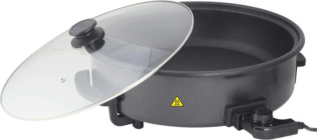 Insido Elektrische Pfanne Annika in Schwarz mit 1500 Watt und Warmhaltefunktion - Bild 1