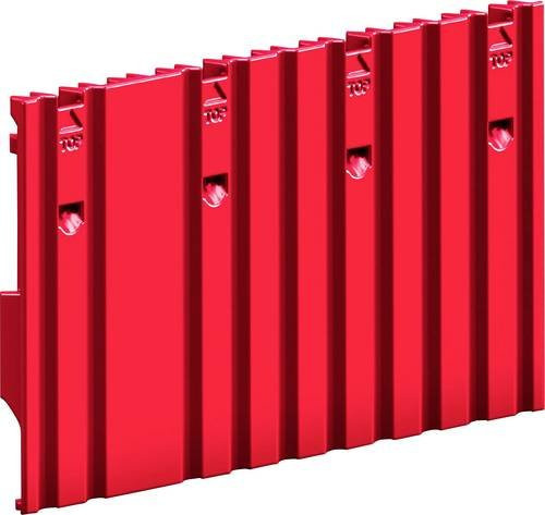 Rittal Abdeckstreifen für RiLineX Board und Basismodul, 10 Stück, Rot - Bild 1