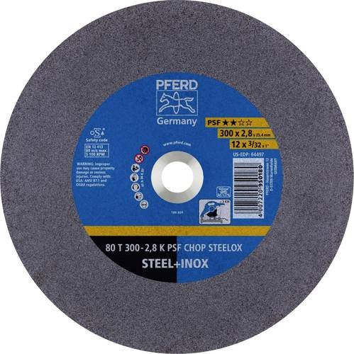PFERD Trennscheibe PSF CHOP STEELOX für Stahl und Edelstahl, Durchmesser: 300 mm, Breite: 2,8 mm, Bohrung: 25,4 mm, Farbe: grau, 20 Stück - Bild 1
