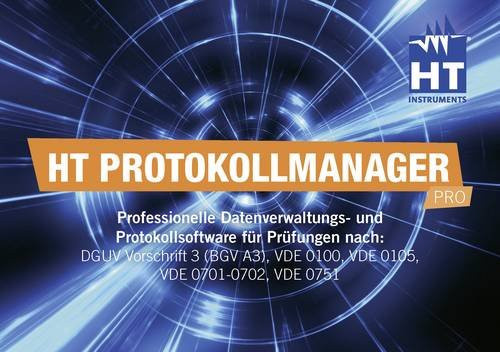 HT Instruments 2002070 Protokoll-Manager HT Software - Bild 1