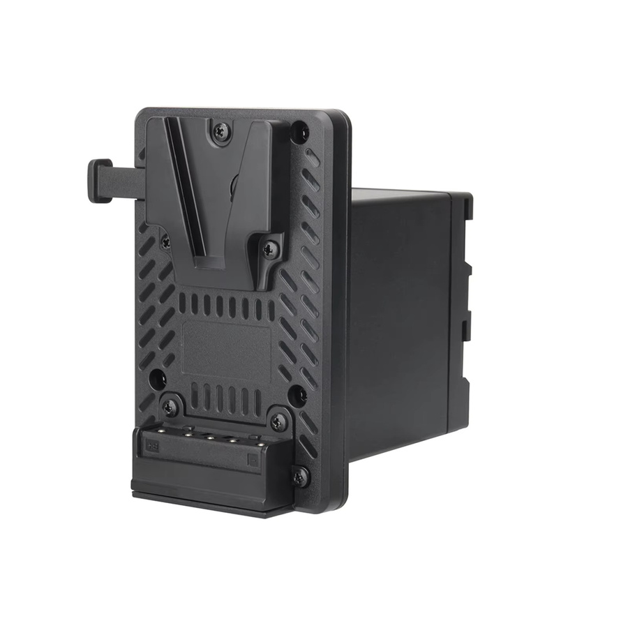 Probty V-Mount Batteriehalterung für BP-U Dummy-Akku in Schwarz für Sony BP-U60 BP-U30 BP-U90 PXW-Z280 X280 FS5 FX6 X160 X180 - Bild 2