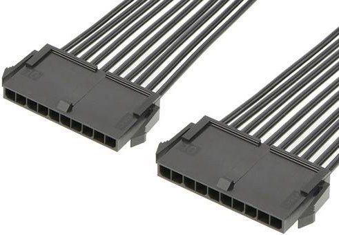 Molex Stiftgehäuse-Kabel 10-polig in Schwarz 2147521101 - Bild 1