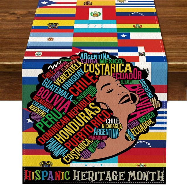 Tischläufer Hispanisches Erbe von JMG Household Supplies, Multicolour, B/H: 150 x 33 cm - Bild 1