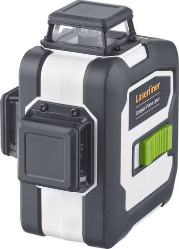 Laserliner CompactPlane-Laser 3G Pro Dreidimensionaler Kreuzlinien-Laser mit grünem Laserstrahl und 30 m Reichweite - Bild 1