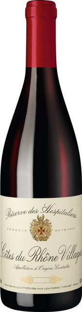 Hospitaliers Réserve des Hospitaliers Côtes du Rhône Villages AOP Rotwein 2023 trocken 0,75 l - Bild 1