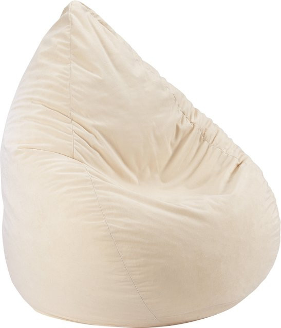 Linke Licardo Sitzsack Poly Noble in Beige mit Höhe: 110 cm - Bild 1