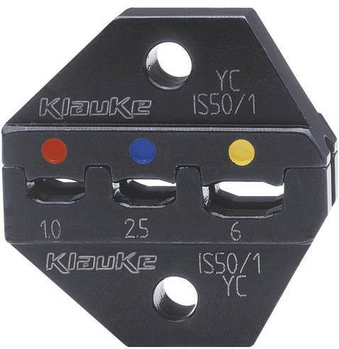 Klauke IS503 Presseinsatz für Zangen, Querschnitt 0,1 bis 1 mm², Farbe Schwarz - Bild 1