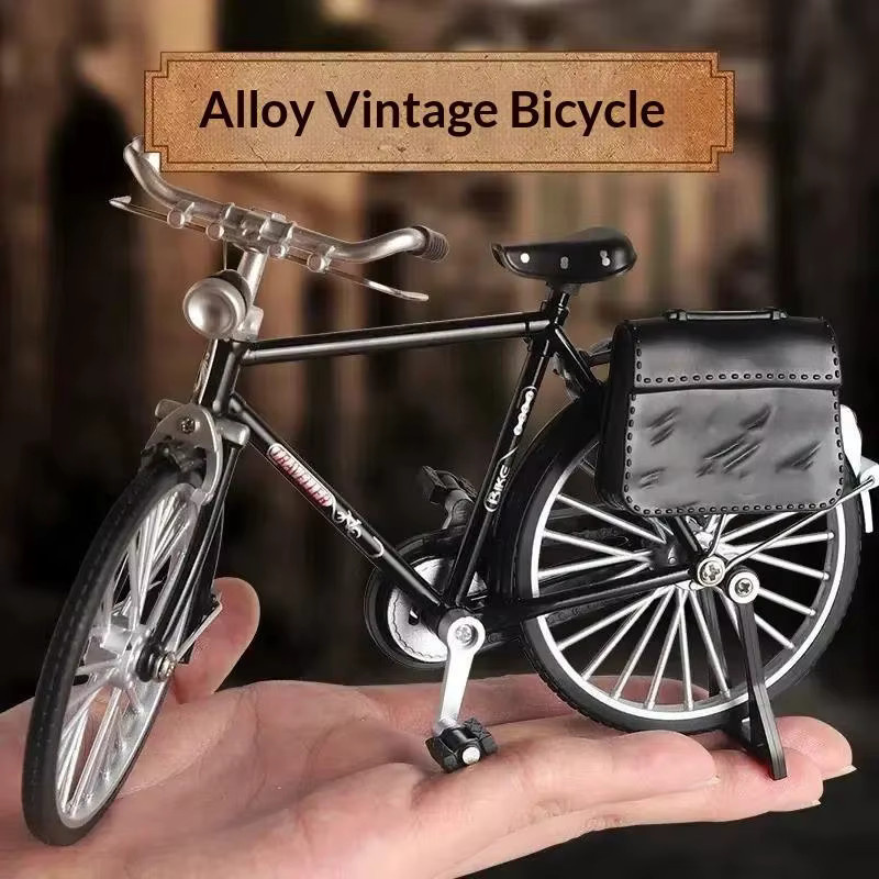 Handgefertigtes DIY-Fahrradmodell-Set, Retro-Ästhetik, 28-Zoll-Rahmen - Bild 3