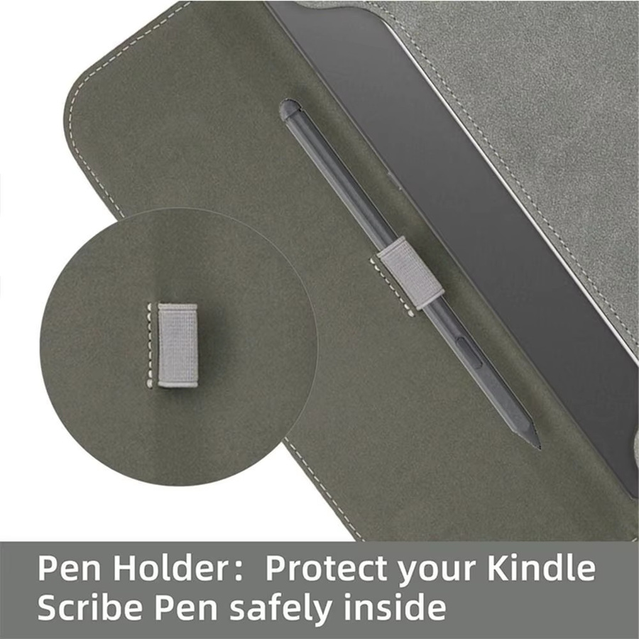 Magnetische Ultra Slim Matte Schutzhülle für Onyx Boox Tab Ultra 10C Pro, Note Air 3 C, X3, X2 in Beige oder Grau - Bild 4