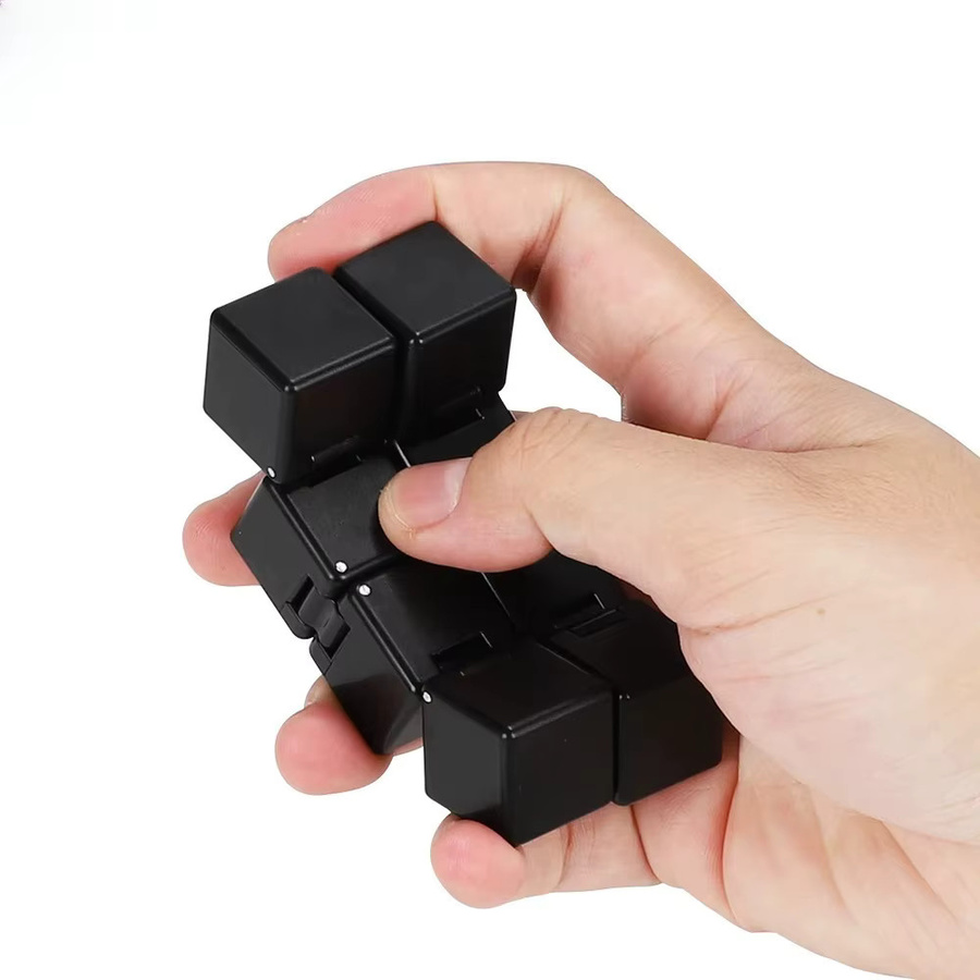 Hot Toys Infinity Cube, Fidget Cube, silver - Bild 3