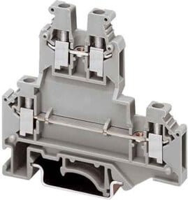 Phoenix Contact Doppelstockklemme UKKB grau 500 V 24 A 2,5 mm² Schraubanschluss - Bild 1