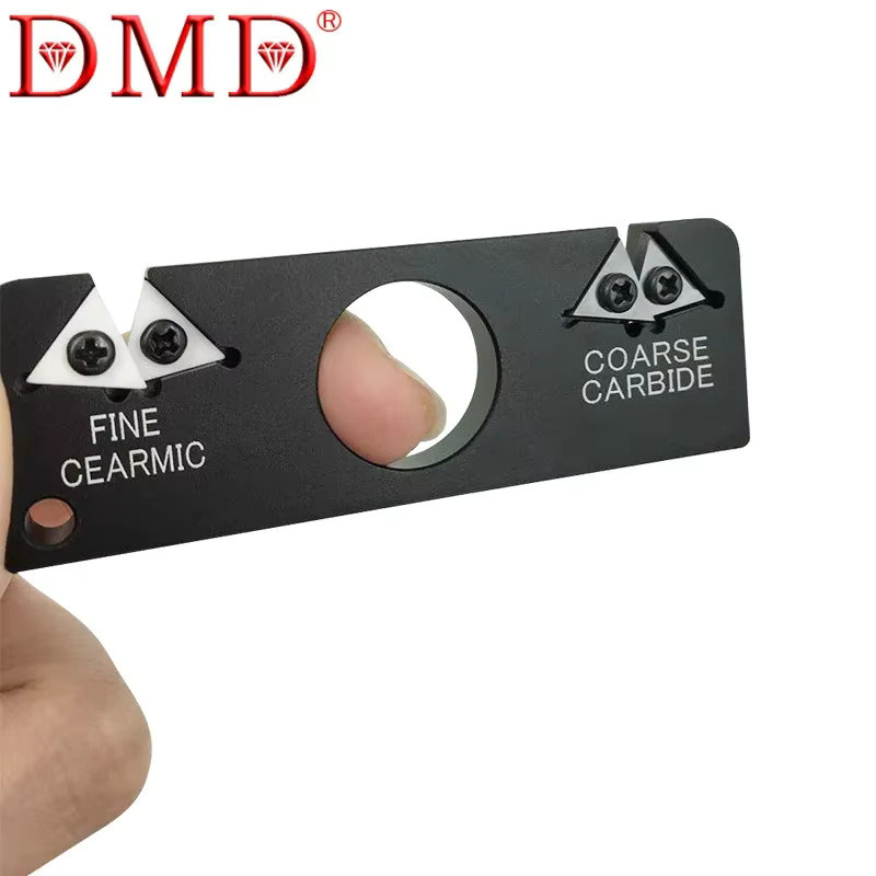 Dmd zweistufiger tragbarer Keramik-Messerschärfer LX-1563 in Schwarz - Bild 3